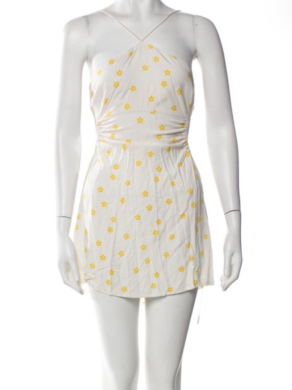 For Love and lemons, open back mini dress